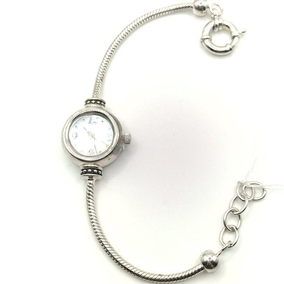 Sterling Silver Mother of Pearl Face Women\'s Watch main image 6
